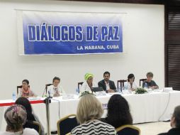 El trigésimo segundo ciclo de negociaciones en La Habana cerró el jueves 12 de febrero. EFE / E. Mastrascusa