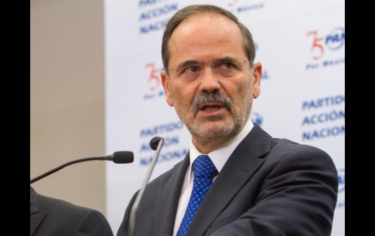 El líder nacional del PAN asegura que en México se viven condiciones de autoritarismo y poderes fácticos. NTX / ARCHIVO