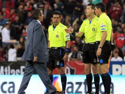 El 'Jefe' siente que, más allá de los errores arbitrales, hay una consigna contra su equipo. EL INFORMADOR / M. Vargas