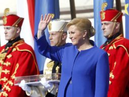 Grabar-Kitarovic es la cuarta mandataria desde que se independizaron tras la disolución de Yugoslavia. EFE / A. Bat