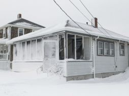 Boston acumuló 1.8 metros de nieve, lo que representa un récord de acumulación para una semana. AFP /