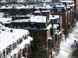 Boston, en Massachusetts, es una de las ciudades afectadas por la ola gélida. AP / M. Dwyer