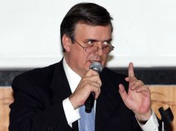 Navarrete asegura, en referencia a Ebrard, que fue ''el equipo político que menos votos tienen en el Consejo''. SUN / ARCHIVO