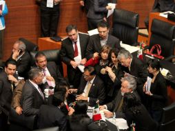 La condena del Senado durante la sesión es específica contra el uso desproporcionado de la fuerza en Washington. NTX / ARCHIVO