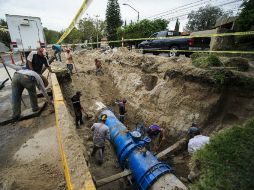 En los últimos meses se han registrado diversas fugas en varios puntos de la Zona Metropolitana de Guadalajara. EL INFORMADOR / ARCHIVO