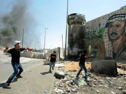 Varios adolescentes palestinos fueron detenidos por lanzar piedras. NTX / ARCHIVO