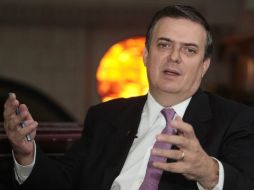 El coordinador de Movimiento Ciudadano explica que la situación de Ebrard es porque ''se opuso al Pacto por México''. NTX / ARCHIVO