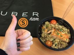 UberEats promete llevar al usuario la comida en menos de diez minutos. TWITTER / @stampydoo