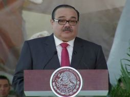 Jorge Carlos Ramírez Marín, titular de la Sedatu, habla sobre el programa de vivienda en el Día del Ejército. YOUTUBE / Gobierno de la República