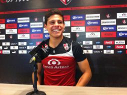 El volante de los Zorros habló previo al viaje para enfrentar a Santos. TWITTER / @AtlasFC