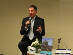 Armando González Escoto continúa con su trabajo de rescate del patrimonio edificado. EL INFORMADOR / E. Barrera