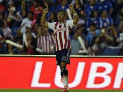 Marco Fabián anotó el gol que otorgó el triunfo a las Chivas. AFP / A. Estrella