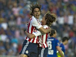 Aldo de Nigris y Carlos Fierro entraron de cambio, su labor fue fundamental para la remontada. MEXSPORT / J. Ramírez