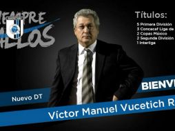 Vuchetich afirmó que va a aportar su experiencia como técnico. TWITTER / @Club_Queretaro