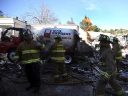 La unidad de la empresa Gas Express Nieto, responsable de una explosión el pasado 29 de enero, transportaba 33 mil litros de gas. SUN / ARCHIVO