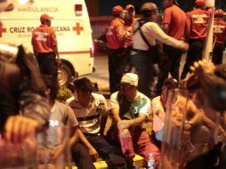 La CETEG culpan al Gobierno federal de los sucesos de la víspera, pese a que éste se ha deslindado de la muerte de un maestro. AFP / P. Pardo