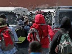Durante el desalojo de profesores de la CETEG en Acapulco hubo un muerto. EFE / ARCHIVO