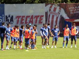 El Rebaño entrenó este jueves en Verde Valle. EL INFORMADOR / M. Vargas