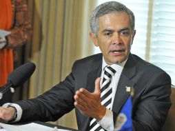 Mancera afirmó que está garantizada la unión de trabajadores en los labores de rehabilitación de la Línea 12 del metro. NTX / ARCHIVO