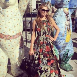 Paris Hilton y Naomi Campbell visitan Cuba