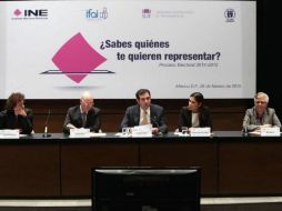 Córdova invita a los diez partidos políticos y a los candidatos independientes a hacer pública su información. TWITTER / @INEMexico