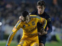 El conjunto capitalino se queda en cinco puntos al término de su encuentro correspondiente a la jornada ocho. EFE / M. Sierra