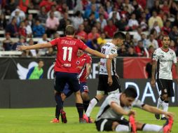 Los Tiburones aprovecharon que Atlas utilizó un cuadro alternativo para salir del Jalisco con una contundente victoria. EL INFORMADOR / M.Vargas