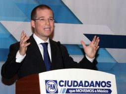 Ricardo Anaya asegura que no habrá pretextos que impidan saber el uso de recursos. NTX / ARCHIVO
