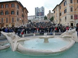 Hubo altercados en el centro de la ciudad y hubo heridos y detenidos. EFE / ARCHIVO