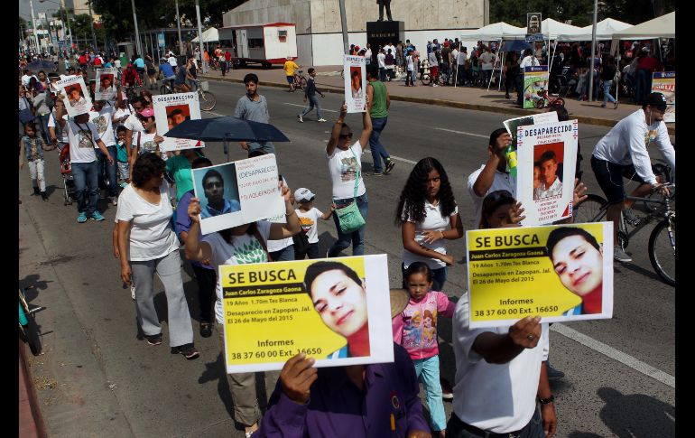 Hasta julio de 2017 se registraron dos mil 782 personas no localizadas en la Entidad.