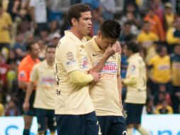 Las Águilas arriban luego de una dolorosa derrota en liga con UdeG. NTX / ARCHIVO