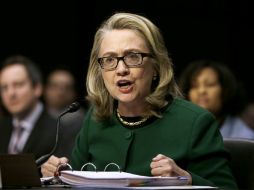 Hillary Clinton sería la candidata demócrata a la presidencia estadounidense. AP / P. Martínez