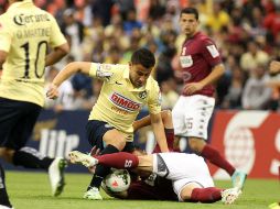 América es el único equipo mexicano que sobrevive en la competencia. EFE / A. Cruz