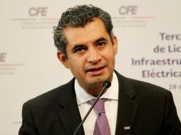Enrique Ochoa reitera que el desarrollo de ningún proyecto estratégico se verá afectado y que tampoco habrá despidos. NTX / ARCHIVO