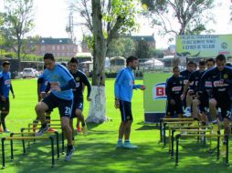 Las Águilas se preparan para su próximo juego del Clausura 2015. TWITTER / @CF_America