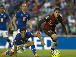 El gol de los Rojinegros viene por parte de Juan Carlos Medina. MEXSPORT / D. Leah