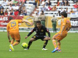 Acción del partido celebrado en el Estadio Jalisco. EL INFORMADOR / M. Vargas