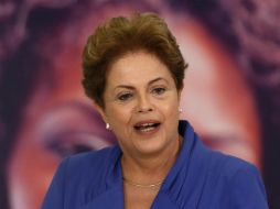 La presidenta brasileña señala que la denuncia a tiempo puede salvar la vida de una mujer. AP / E. Peres