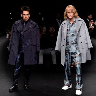 'Zoolander' y 'Hans' desfilan en Semana de la Moda en París