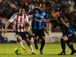 La Chivas Rayadas del Guadalajara sufrieron pero siguen con vida en la Copa MX. MEXSPORT / A. García