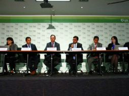 El comisionado presidente del IFT, Gabriel Contreras, informa del fallo en una conferencia de prensa. TWITTER / @IFT_MX