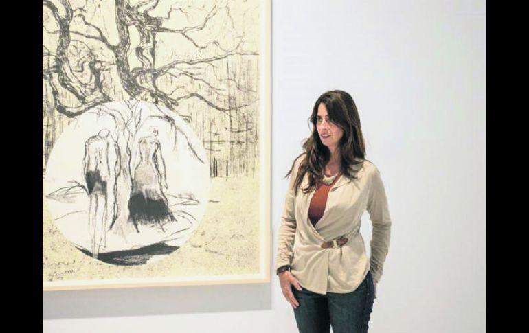 Al residir parte del año en México y el resto en Noruega, Ana Luisa Rébora abreva de ambas tradiciones de las artes plásticas. ESPECIAL / MUSA