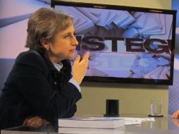 La comunicadora asegura que el tema tendrá que esclarecerse en algún momento. FACEBOOK / Aristegui