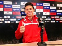 Alfonso ve a su equipo en buen nivel a pesar de no sacar tres puntos en casa. TWITTER / @AtlasFC