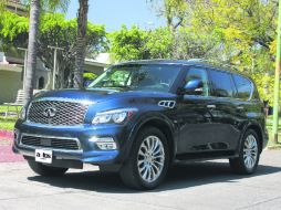 El diseño de la QX80 describe perfectamente lo que es la musculatura de la SUV. Sus formas dividen opiniones. EL INFORMADOR / M. Castillo