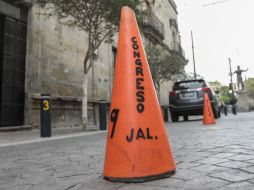 Los diputados esperan que les den opciones para estacionar sus vehículos. EL INFORMADOR / F. Atilano