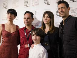 El elenco se lleva el premio a Mejor Interpretación lo que les hace ganar 35 mil dólares. ESPECIAL / Festival Internacional de Cine de Morelia