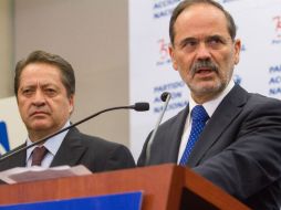 Sin hacer alusión al conflicto entre MVS y Aristegui, el panista asienta que la democracia está comprometida desde el regreso del PRI. NTX / ARCHIVO