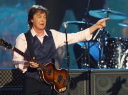 Los Beatles forman ya parte de la galería, además de McCartney, John Lennon y George Harrison a título personal. AP / Z. Cordner