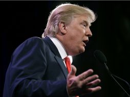 ''Soy el único que puede devolver a Estados Unidos su carácter de gran nación'', declara el magnate y conductor de ''reality shows''. AP / ARCHIVO